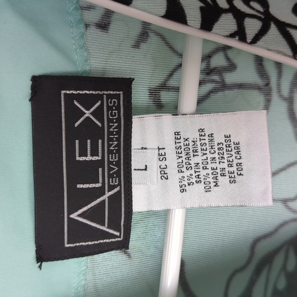 Alex Evenings Jacket, Tank, and skirt set - Picture 7 of 8